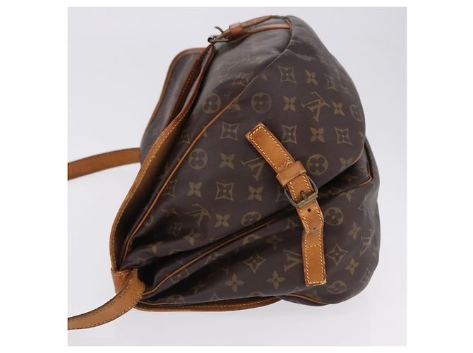 Borsa a tracolla LOUIS VUITTON Monogram Saumur 35 M42254 LV Auth ka5756 Monogramma - vista 5