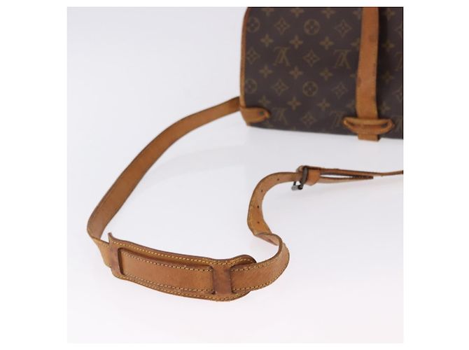 Borsa a tracolla LOUIS VUITTON Monogram Saumur 35 M42254 LV Auth ka5756 Monogramma - vista 8