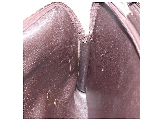 Borsa a tracolla Christian Dior Trotter Canvas Beige Gold Tone Auth 198508 - vista 19
