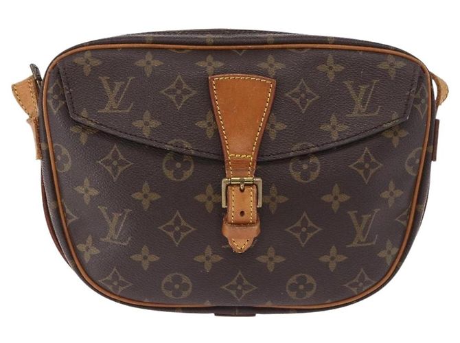 Borsa a tracolla LOUIS VUITTON Monogram Jeune Fille MM M51226 LV Auth BA15123 Monogramma - vista 13