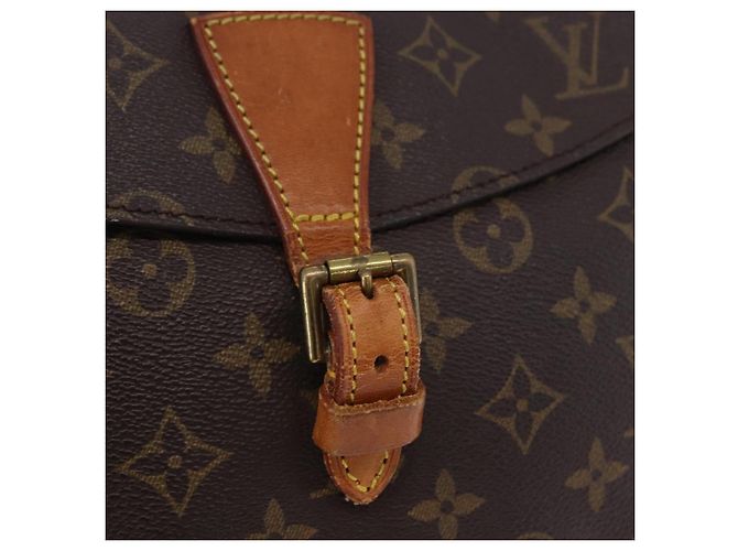 Borsa a tracolla LOUIS VUITTON Monogram Jeune Fille MM M51226 LV Auth BA15123 Monogramma - vista 18