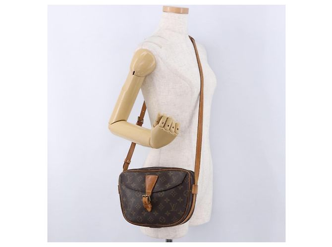 Borsa a tracolla LOUIS VUITTON Monogram Jeune Fille MM M51226 LV Auth BA15123 Monogramma - vista 23