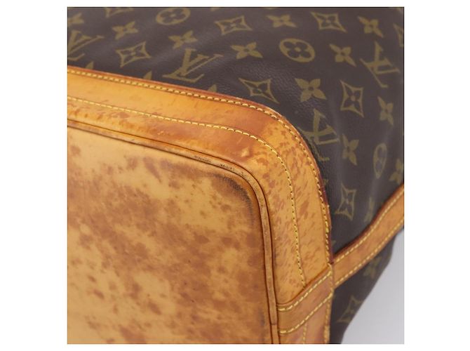 Borsa a tracolla LOUIS VUITTON Monogram Petit Noe M42226 LV Auth 197539 Monogramma - vista 16