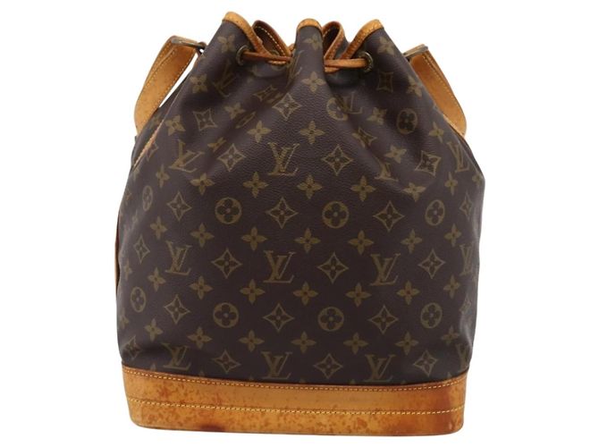Borsa a tracolla LOUIS VUITTON Monogram Petit Noe M42226 LV Auth 197539 Monogramma - vista 2