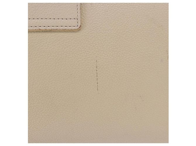 Borsa a tracolla SAINT LAURENT in pelle White Gold Auth BA15275 Bianco D'oro - vista 4