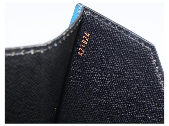 Borsa a mano LOUIS VUITTON Epi Concorde Blue M52135 LV Auth 197029A - vista 11
