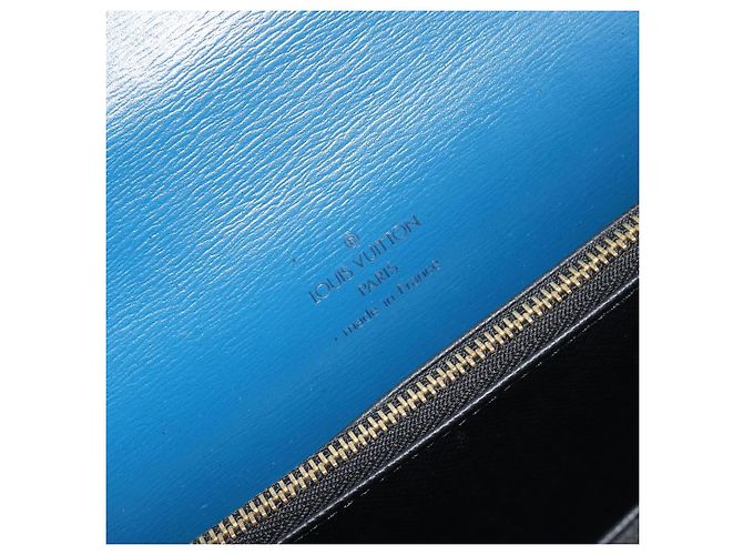 Borsa a mano LOUIS VUITTON Epi Concorde Blue M52135 LV Auth 197029A - vista 20