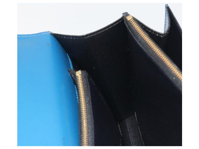 Borsa a mano LOUIS VUITTON Epi Concorde Blue M52135 LV Auth 197029A - vista 21