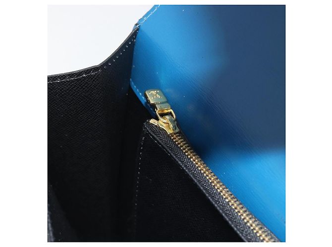 Borsa a mano LOUIS VUITTON Epi Concorde Blue M52135 LV Auth 197029A - vista 23