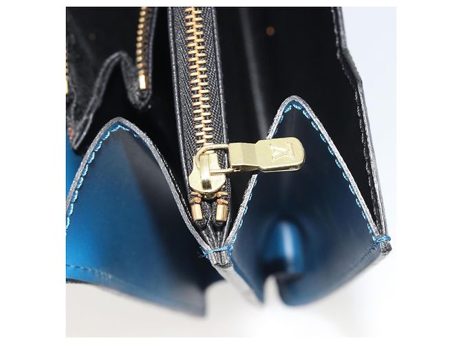 Borsa a mano LOUIS VUITTON Epi Concorde Blue M52135 LV Auth 197029A - vista 24