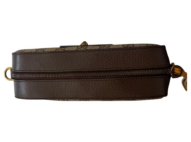 Gucci Neo Vintage Camera Messenger GG Coated Canvas Beige - vista 6