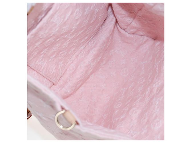 Zaino LOUIS VUITTON Monogram Denim Venice Pink M13031 LV Auth 197345SM Rosa - vista 11