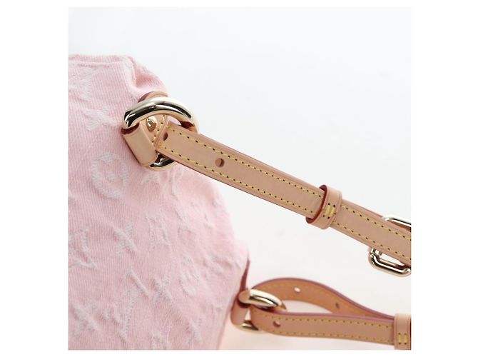 Zaino LOUIS VUITTON Monogram Denim Venice Pink M13031 LV Auth 197345SM Rosa - vista 17