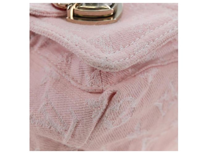 Zaino LOUIS VUITTON Monogram Denim Venice Pink M13031 LV Auth 197345SM Rosa - vista 18