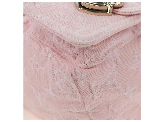 Zaino LOUIS VUITTON Monogram Denim Venice Pink M13031 LV Auth 197345SM Rosa - vista 19