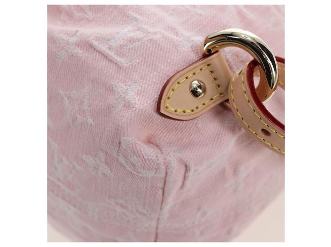 Zaino LOUIS VUITTON Monogram Denim Venice Pink M13031 LV Auth 197345SM Rosa - vista 21
