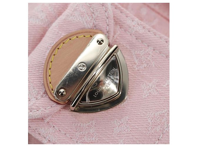 Zaino LOUIS VUITTON Monogram Denim Venice Pink M13031 LV Auth 197345SM Rosa - vista 23