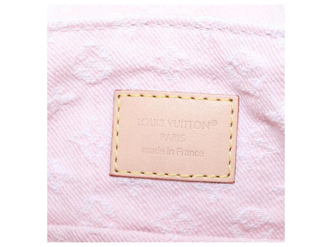 Zaino LOUIS VUITTON Monogram Denim Venice Pink M13031 LV Auth 197345SM Rosa - vista 28