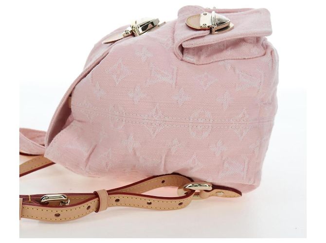 Zaino LOUIS VUITTON Monogram Denim Venice Pink M13031 LV Auth 197345SM Rosa - vista 3