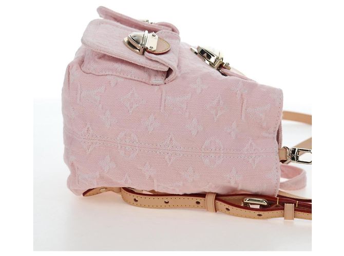 Zaino LOUIS VUITTON Monogram Denim Venice Pink M13031 LV Auth 197345SM Rosa - vista 4