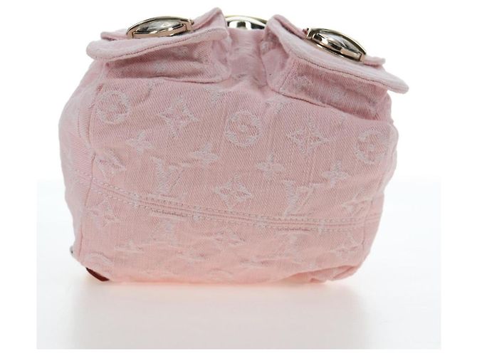Zaino LOUIS VUITTON Monogram Denim Venice Pink M13031 LV Auth 197345SM Rosa - vista 5