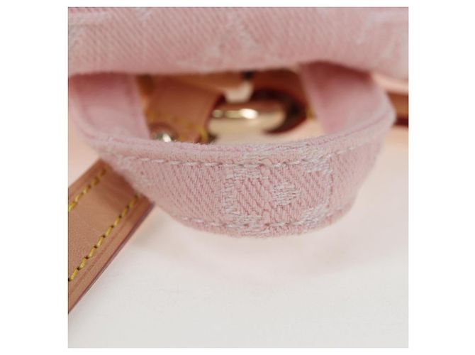 Zaino LOUIS VUITTON Monogram Denim Venice Pink M13031 LV Auth 197345SM Rosa - vista 7