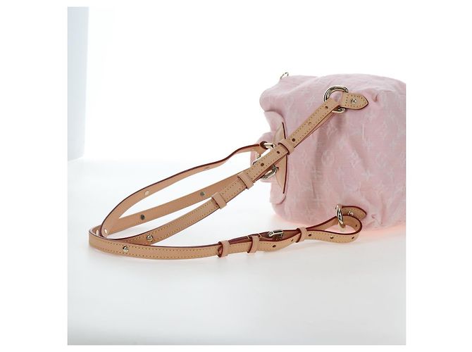 Zaino LOUIS VUITTON Monogram Denim Venice Pink M13031 LV Auth 197345SM Rosa - vista 8