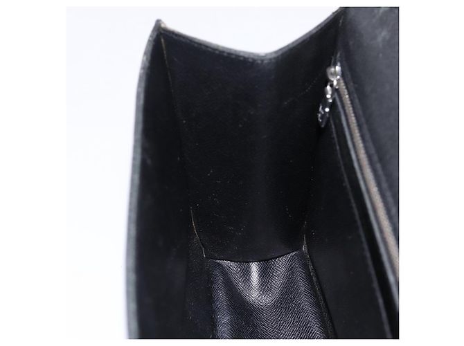 Borsa a pochette LOUIS VUITTON Taiga Selenga Ardoise M30782 LV Auth 198728 Grigio - vista 19