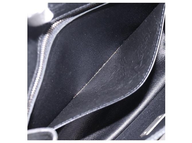 Borsa a pochette LOUIS VUITTON Taiga Selenga Ardoise M30782 LV Auth 198728 Grigio - vista 21
