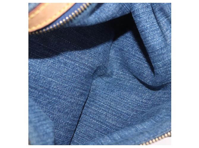 LOUIS VUITTON Monogram Denim Neo Speedy Hand Bag Blue M95019 LV Auth am12396SAM - vista 27
