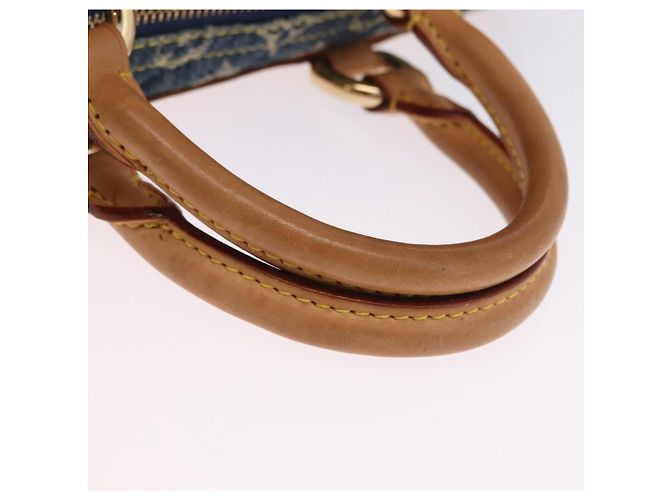 LOUIS VUITTON Monogram Denim Neo Speedy Hand Bag Blue M95019 LV Auth am12396SAM - vista 7
