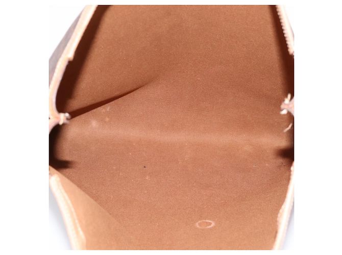 Céline Borsa Tote CELINE Macadam Canvas PVC Pelle Brown Gold Auth mr2820 Marrone D'oro - vista 11