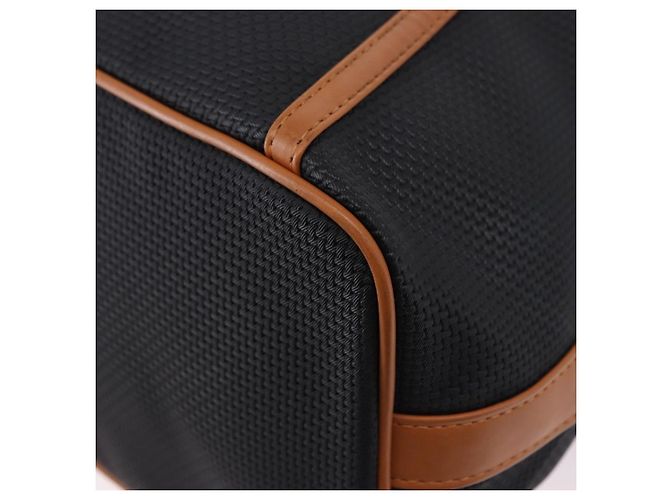 Borsa a tracolla SAINT LAURENT Canvas Black Gold Tone Auth 198668A Nero - vista 16