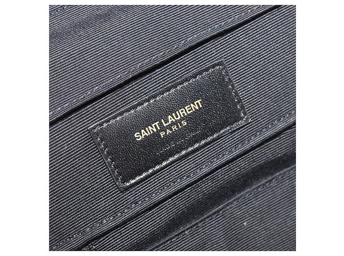 Custodia Gioielli SAINT LAURENT Accessorio Canvas Brown Gold 344043 Auth am12314M Marrone - vista 20
