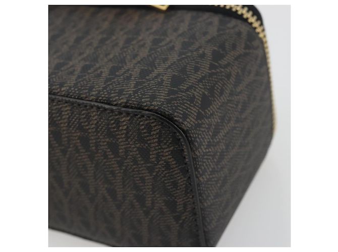 Custodia Gioielli SAINT LAURENT Accessorio Canvas Brown Gold 344043 Auth am12314M Marrone - vista 7