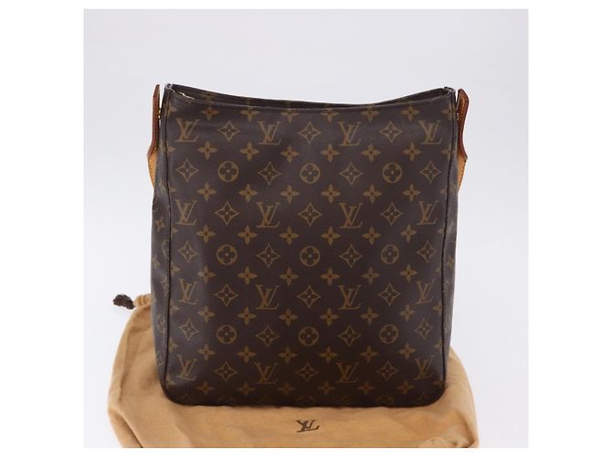 Borsa a tracolla LOUIS VUITTON Monogram Looping GM M51145 LV Auth 198350V Monogramma - vista 12