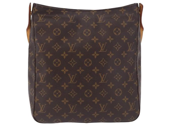 Borsa a tracolla LOUIS VUITTON Monogram Looping GM M51145 LV Auth 198350V Monogramma - vista 13