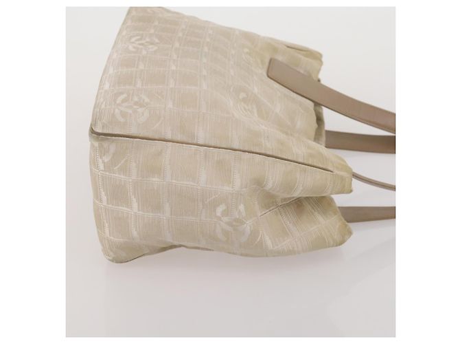 CHANEL Nuova Travel Line Tote Bag Canvas Set da 3 Nero Bianco CC Auth bs36791 - vista 18
