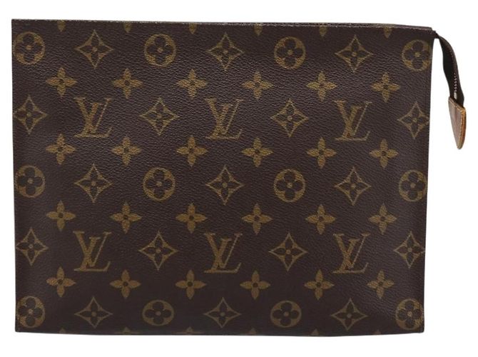 LOUIS VUITTON Monogram Poche Toilette 26 Pouch M47542 LV Auth 197449 Monogramma - vista 13
