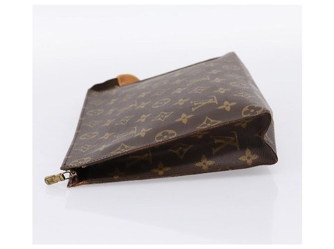 LOUIS VUITTON Monogram Poche Toilette 26 Pouch M47542 LV Auth 197449 Monogramma - vista 3