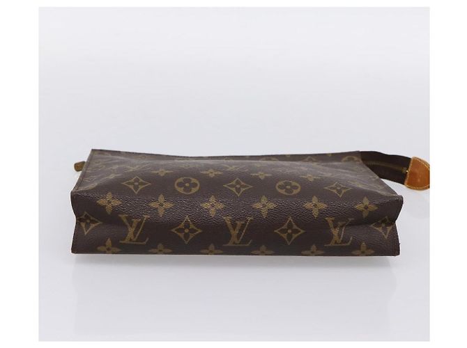 LOUIS VUITTON Monogram Poche Toilette 26 Pouch M47542 LV Auth 197449 Monogramma - vista 6