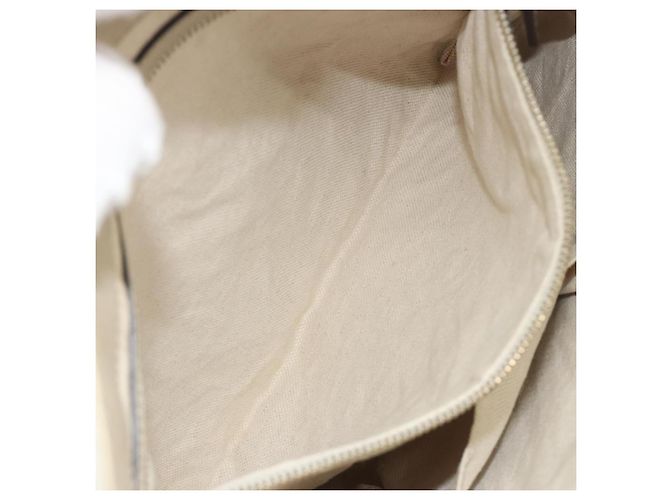 GUCCI GG Canvas Web Sherry Line Schultertasche Beige Gold 257065 Auth 194292 Golden - Ansicht 22
