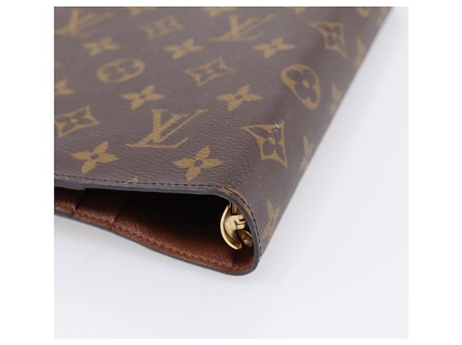 LOUIS VUITTON Monogram Agenda GM Day Planner Cover R20006 LV Auth 197546A Monograma - vista 15