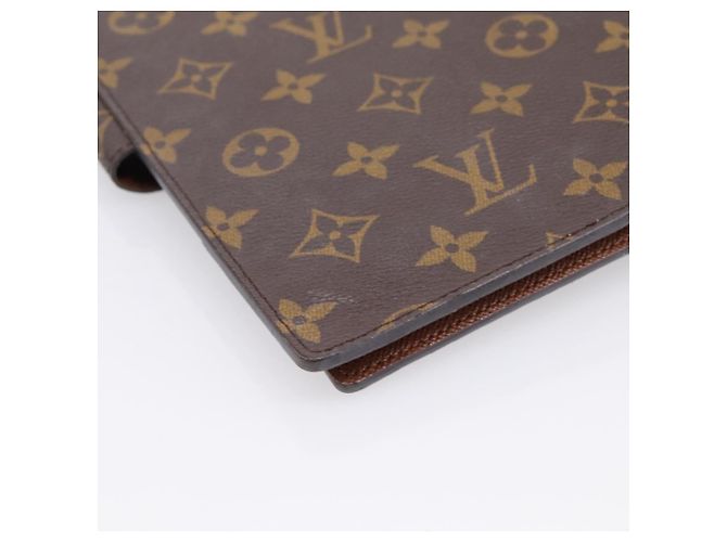 LOUIS VUITTON Monogram Agenda GM Day Planner Cover R20006 LV Auth 197546A Monograma - vista 16