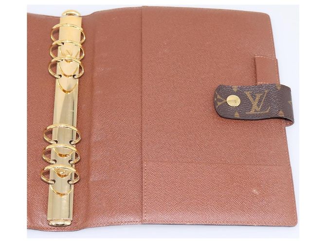LOUIS VUITTON Monogram Agenda GM Day Planner Cover R20006 LV Auth 197546A Monograma - vista 19