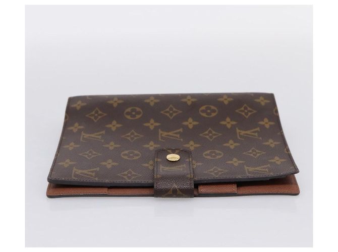 LOUIS VUITTON Monogram Agenda GM Day Planner Cover R20006 LV Auth 197546A Monograma - vista 3