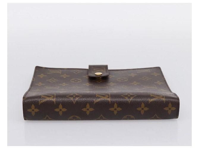LOUIS VUITTON Monogram Agenda GM Day Planner Cover R20006 LV Auth 197546A Monograma - vista 4