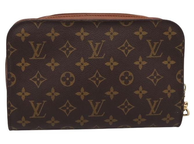 Borsa a pochette LOUIS VUITTON Monogram Orsay M51790 LV Auth 198352 Monogramma - vista 13
