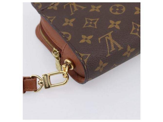 Borsa a pochette LOUIS VUITTON Monogram Orsay M51790 LV Auth 198352 Monogramma - vista 17