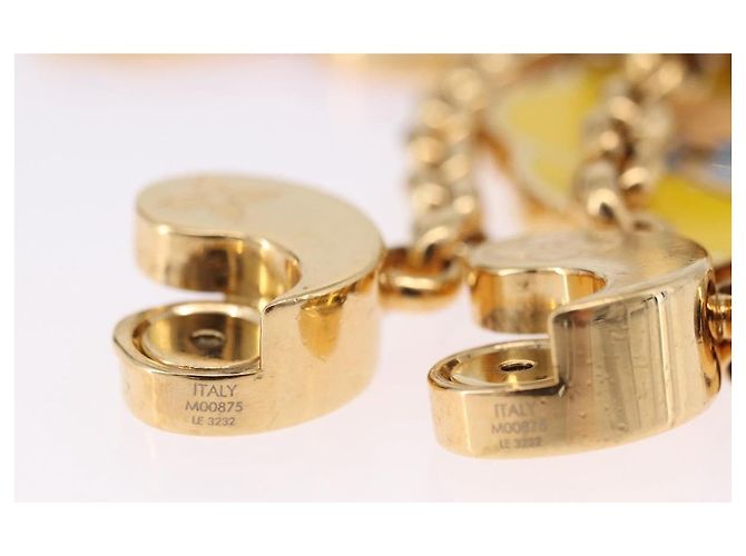 LOUIS VUITTON Catena Vivienne Petula Christmas Charm metallo M00875 Auth 197221M - vista 11